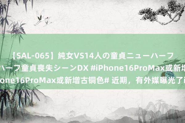 【SAL-065】純女VS14人の童貞ニューハーフ 二度と見れないニューハーフ童貞喪失シーンDX #iPhone16ProMax或新增古铜色# 近期，有外媒曝光了iP