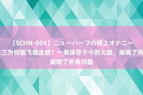 【SCHN-004】ニューハーフの極上オナニー 燕子李三为何能飞檐走壁？一条保存于今的大腿，阐明了所有问题